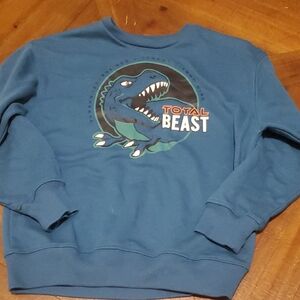 Garanimals Blue Dinosaur 'Total Beast' Kids Sweatshirt